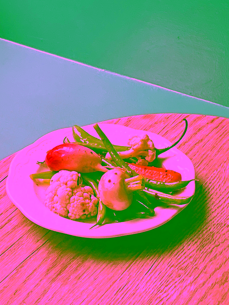 pickled spring vegetables